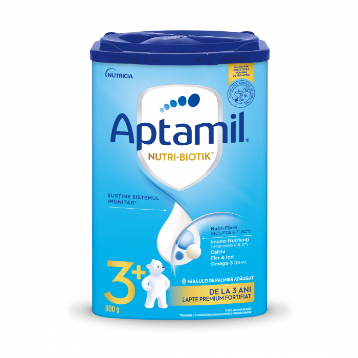 Formula de lapte praf Premium Nutri-Biotik 3+, 800 gr, Aptamil