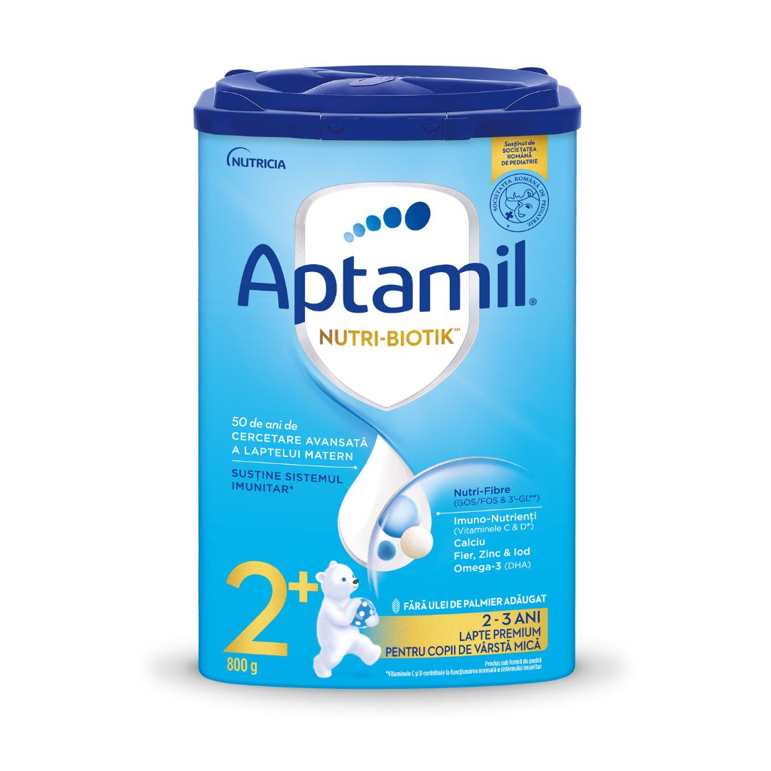 Lapte praf Nutri - Biotik 2+, 2-3 ani, 800 g, Aptamil 536394