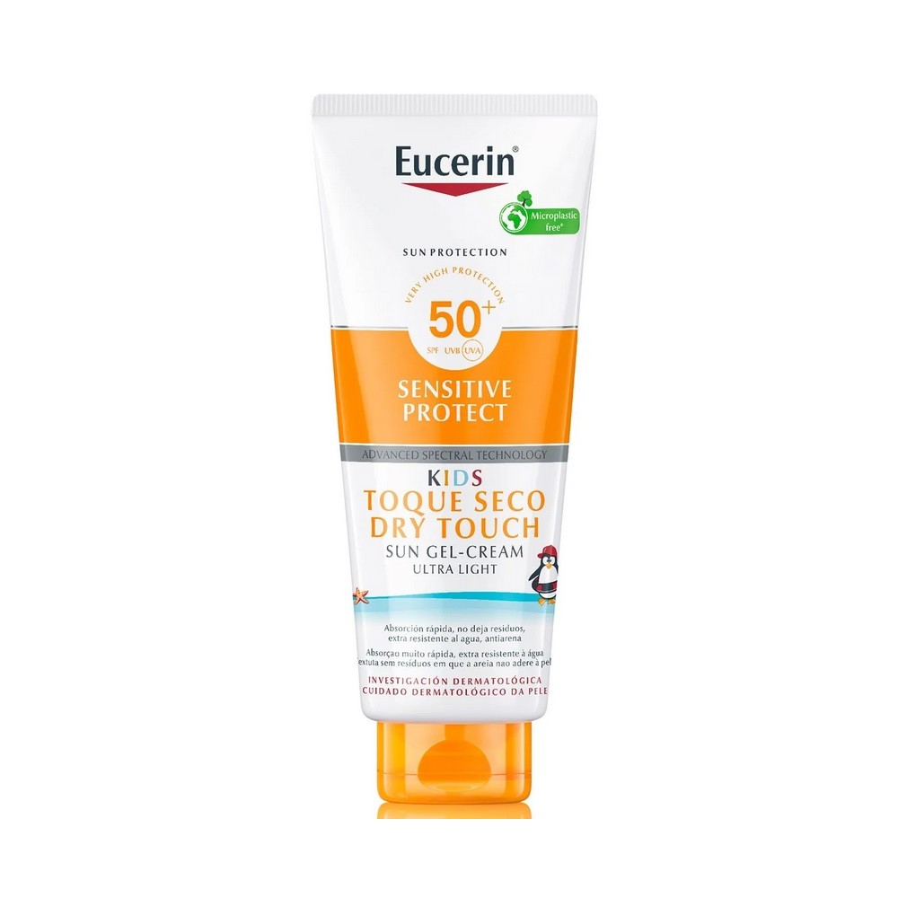 Crema Gel cu protectie solara pentru copii SPF 50+ Sun Protection, 400 ml, Eucerin