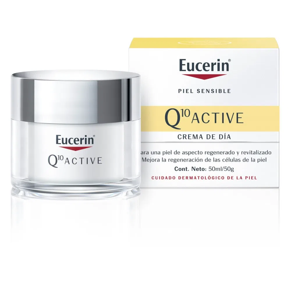 Crema de zi antirid cu coenzima Q10 pentru piele sensibila, 50 ml, Eucerin