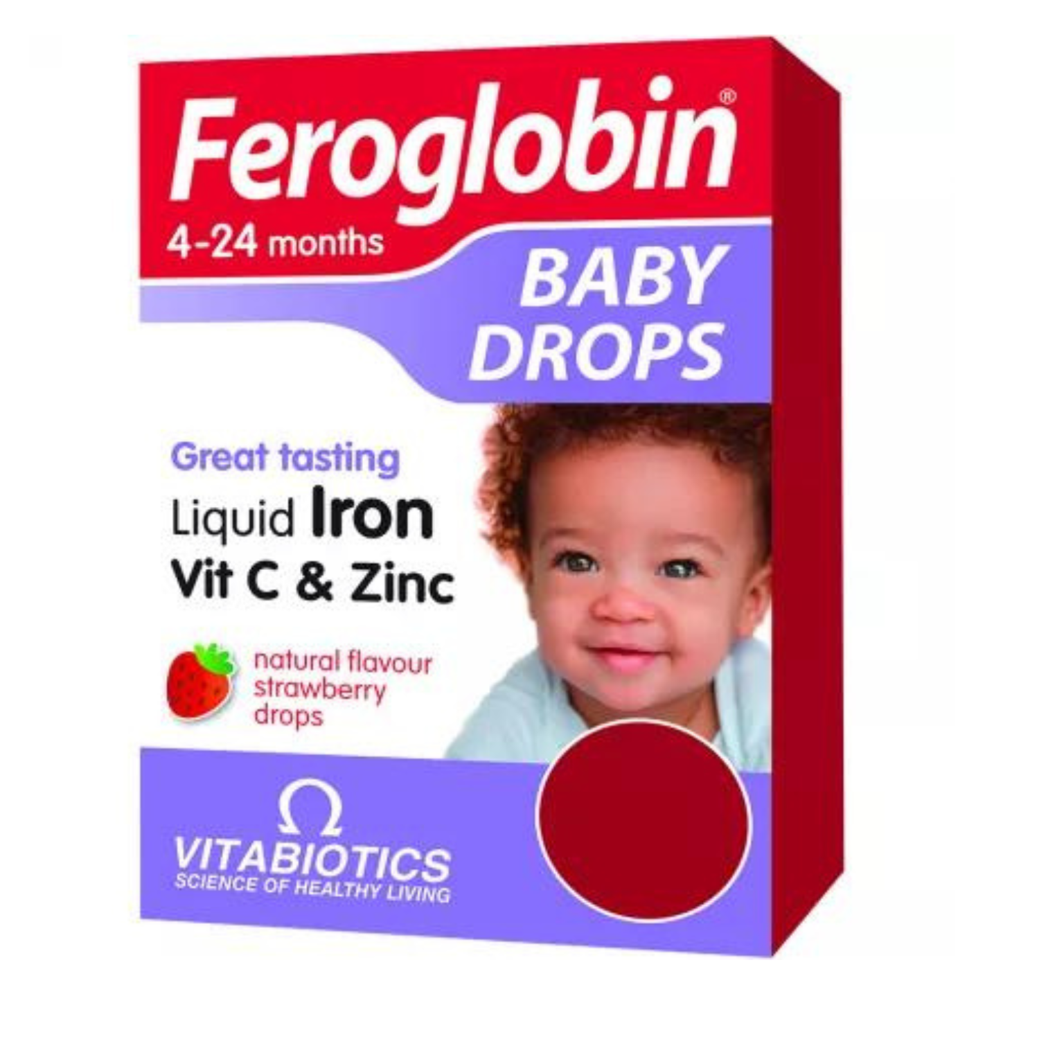 Picaturi Feroglobin Baby, 30 ml, Vitabiotics