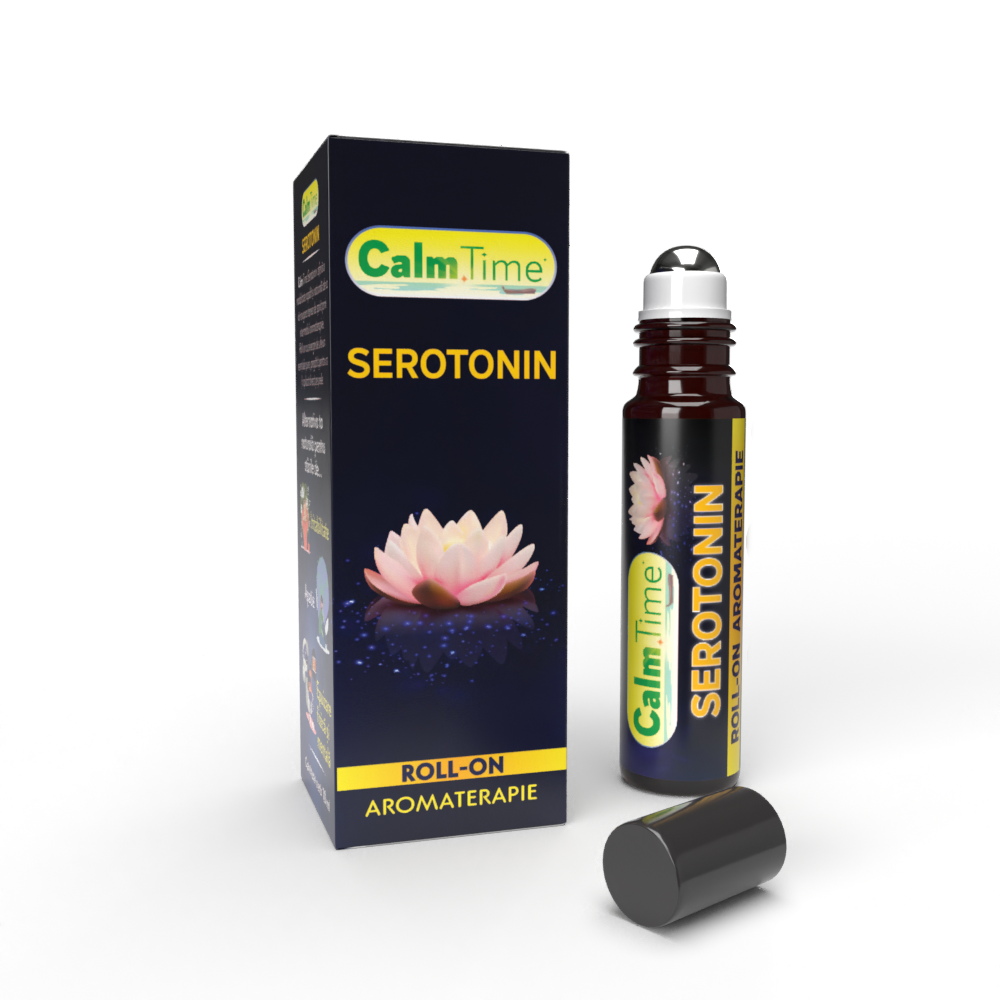 Roll-on pentru aromaterapie Calm Time Serotonin, 10 ml, Justin Pharma