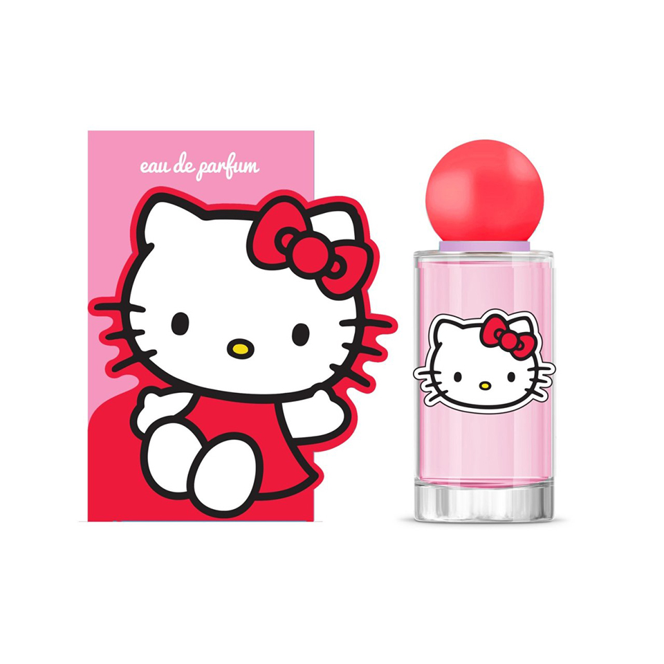 Apa de parfum Hello Kitty Bubble Gum, 50 ml, Bi Es