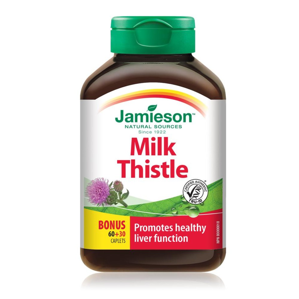 Milk Thistle, 150mg, 60+30 capsule, Jamieson