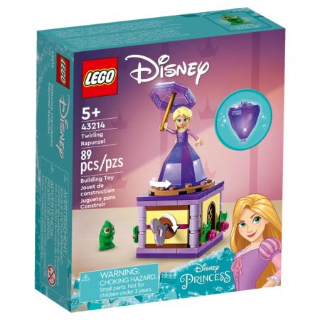 Printesa Rapunzel facant piruete Lego Disney