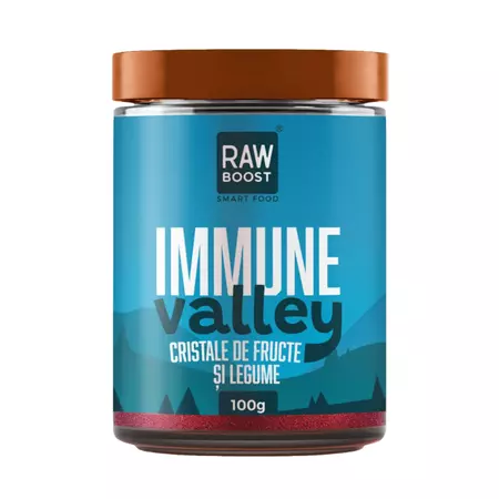 Cristale de fructe si legume Immune Valley, 100 g, Rawboost