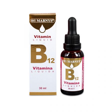 Vitamina B12 Lichida, Ciancobalamina 2.5 mcg, 30 ml, Marnys