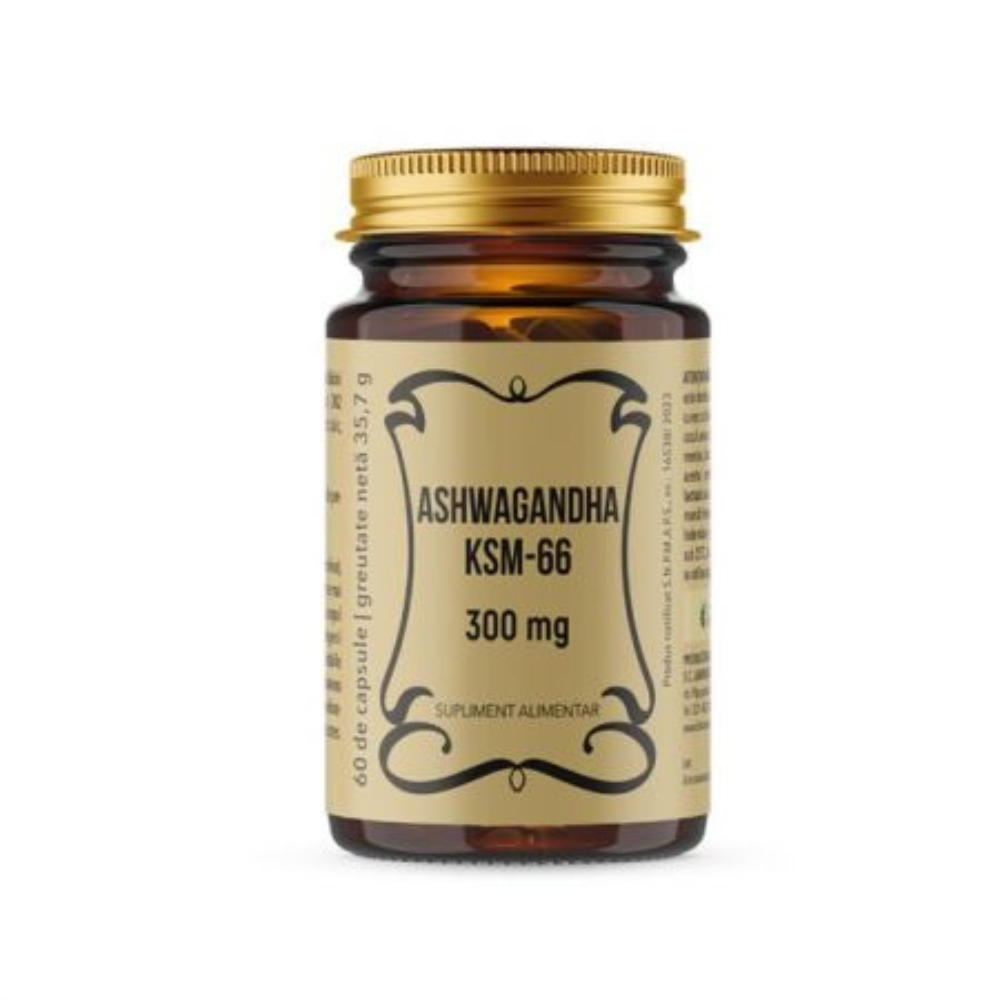 Ashwagandha KSM-66, 300 mg, 60 capsule, Remedia