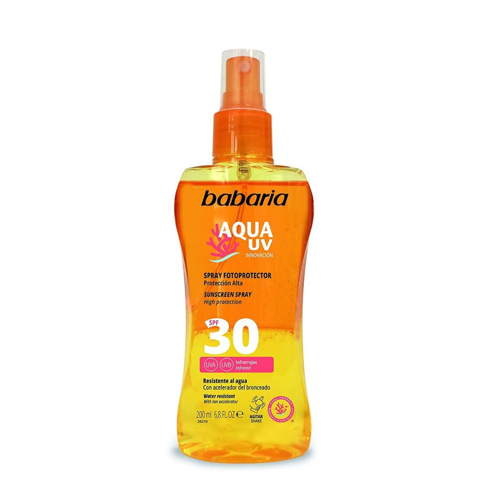 Spray pentru corp cu protectie solara SPF 30 Aqua UV