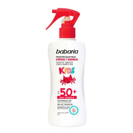 Spray pentru copii cu piele atopica cu SPF 50+