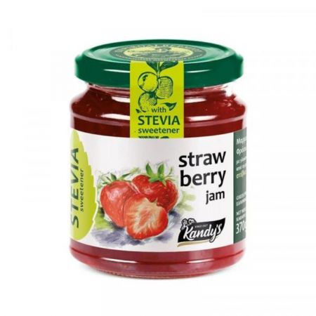 Gem de capsuni indulcit cu Stevia