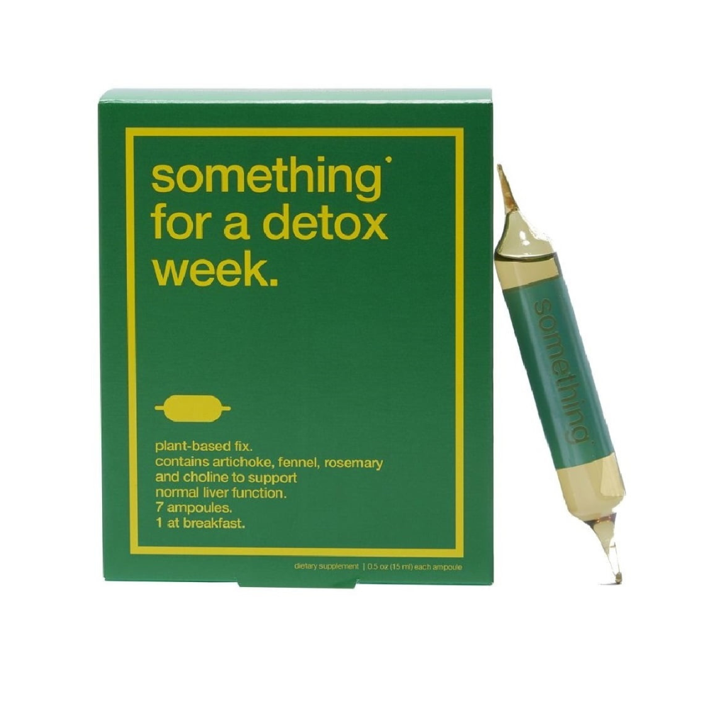 Fiole pentru detoxifiere Something for a detox week, 7 fiole x 15 ml, Biocol Labs