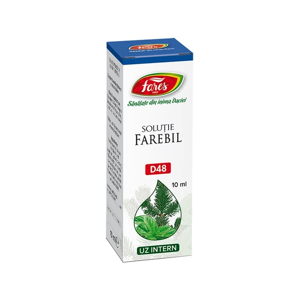 Farebil solutie D48, 10 ml, Fares