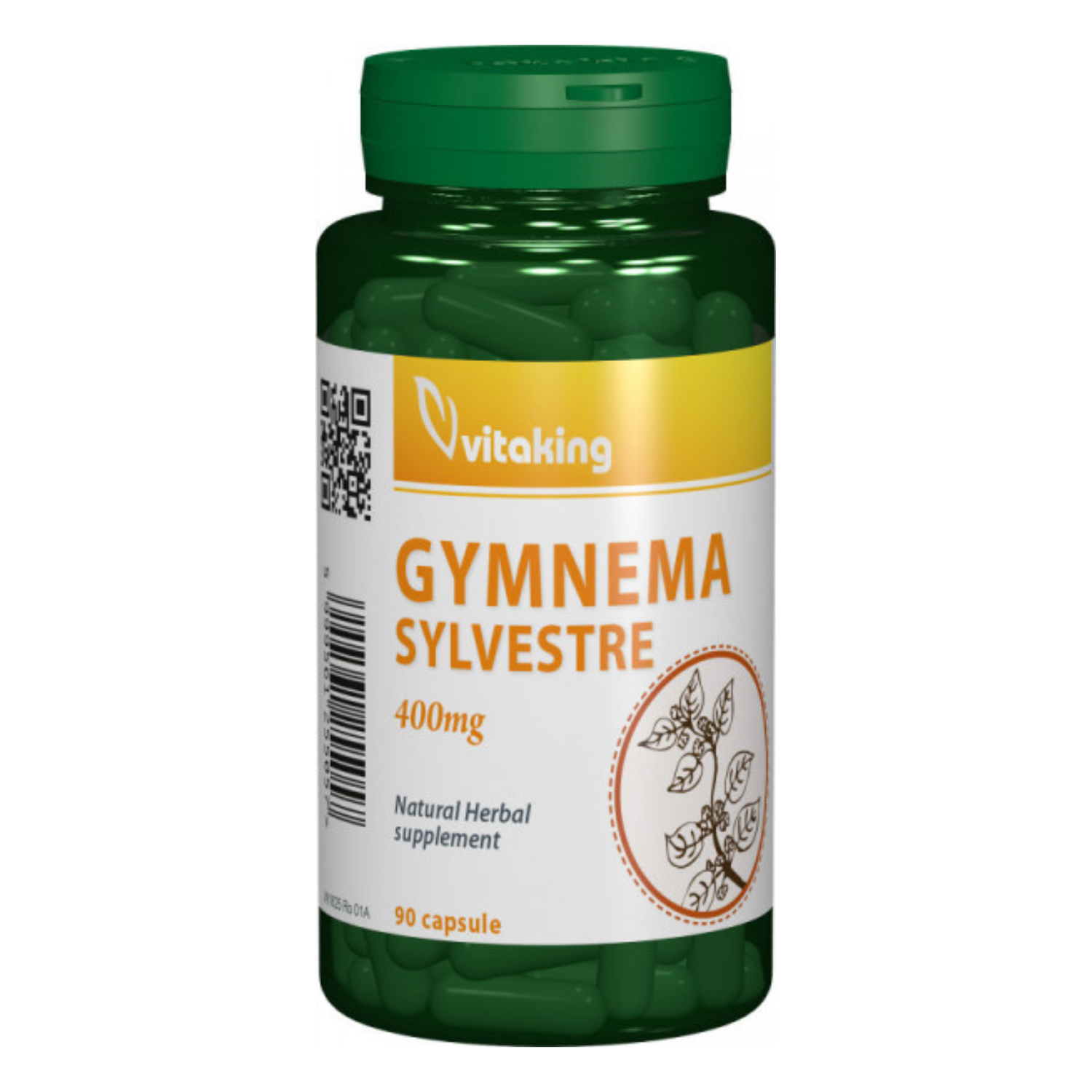 Gymnema Sylvestre 400mg, 90 tablete, VitaKing