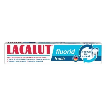 Pasta de dinti Lacalut Fluorid Fresh
