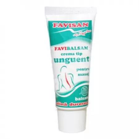 Crema tip unguent pentru masaj Favibalm, 40 ml, Favisan