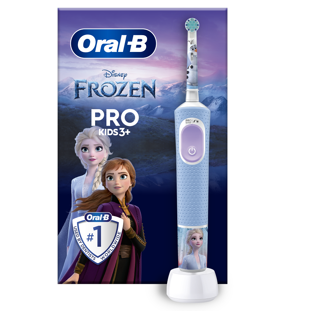 Periuta de dinti electrica Pro Kids, +3 ani, Frozen, Oral B