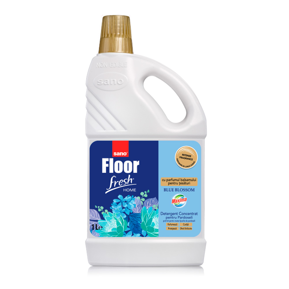 Detergent pentru pardoseli Blue Blossom, 1L, Sano