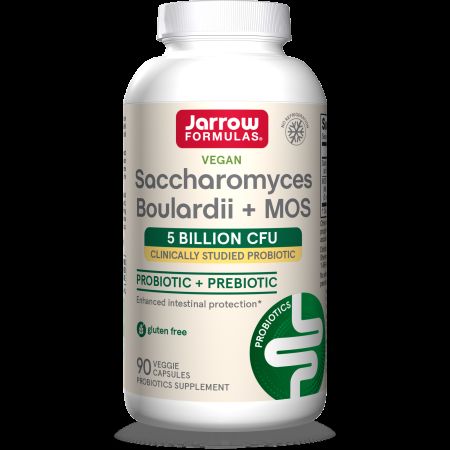 Saccharomyces Boulardii Mos Jarrow Formulas, 90 capsule, Secom