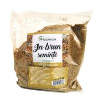 Seminte de in brun zdrobite, 250 g, EcoNatur