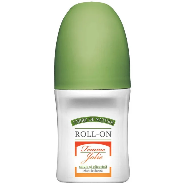 Roll-on Femme Jolie cu salvie si glicerina, 50 ml, Manicos