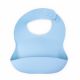 Baveta din silicon moale reglabila pentru bebelusi, Bleu, Oaki 571907