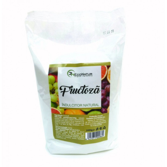 Fructoza, 1000 g, EcoNatur   
