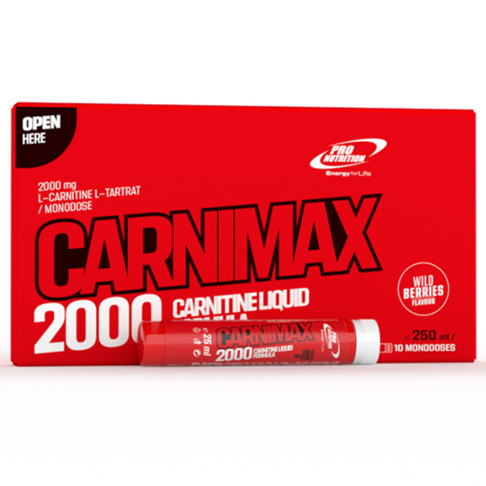 Carnimax 2000, 10 monodoze x 25 ml, ProNutrition