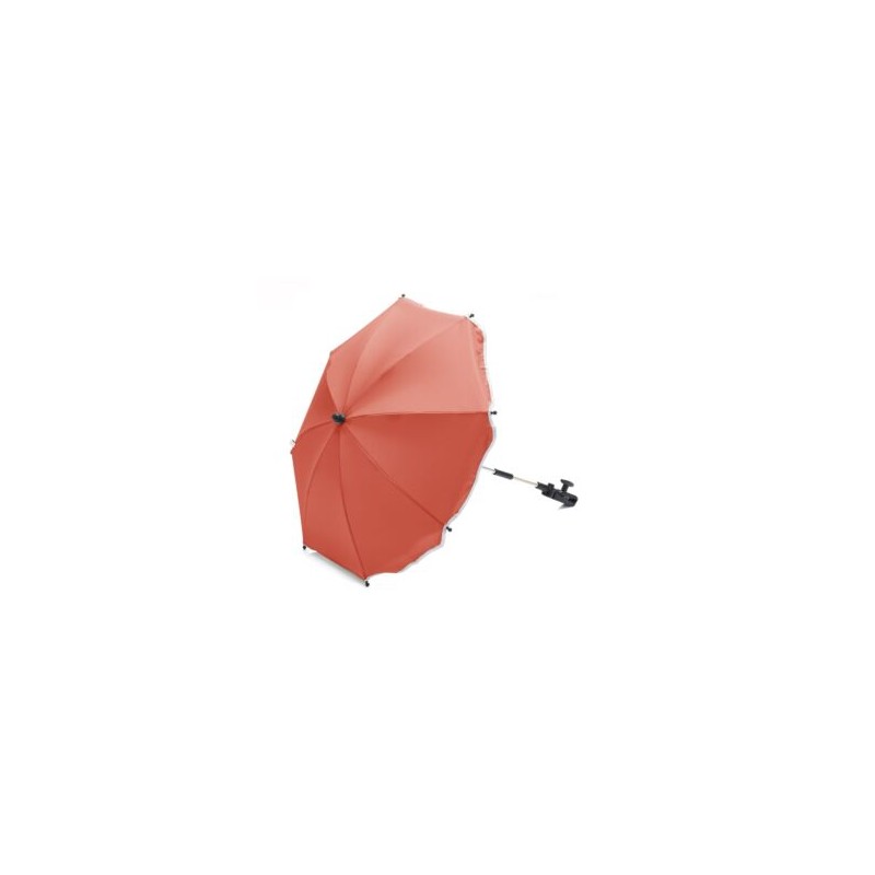Umbrela pentru carucior cu protectie UV 50+, 65 cm, Coral Red, Fillikid
