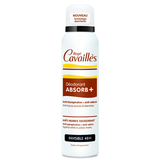 Deodorant spray invizibil, ABSORB+, 150 ml, Roge Cavailles