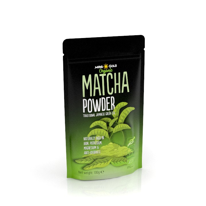 Matcha Bio pulbere, 100g, Maya Gold