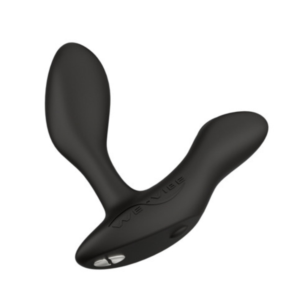 Vibrator anal de tip rabbit Vector+, Negru, We-Vibe