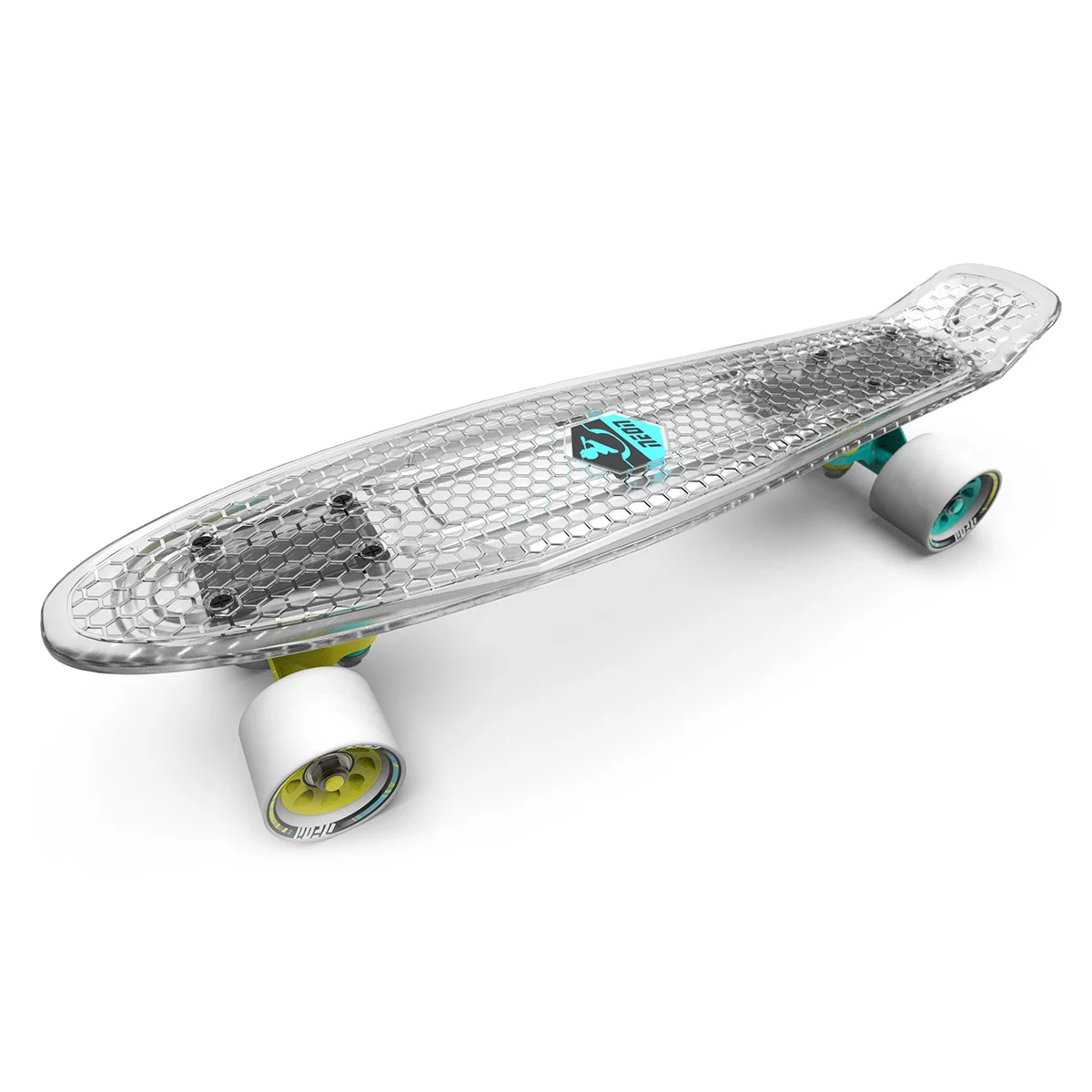 Skateboard Pulsar, 5-11 ani, Neon