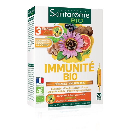 Immunite Bio, 20 fiole x 10 ml, Santarome Natural