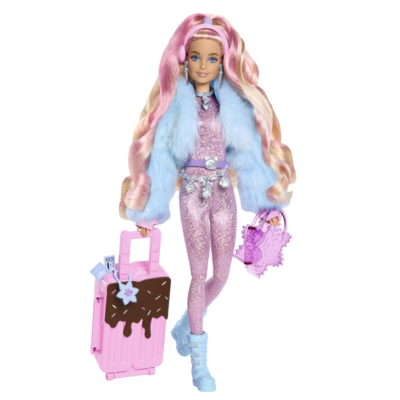Papusa Barbie Extra Fly La Munte, 1 bucata, Barbie