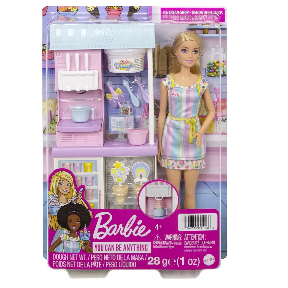 Set de joaca Magazinul de Inghetata, Barbie