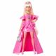 Papusa blonda cu rochie roz Extra Fancy, +3 ani, Barbie 575019
