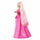 Papusa blonda cu rochie roz Extra Fancy, +3 ani, Barbie 575020