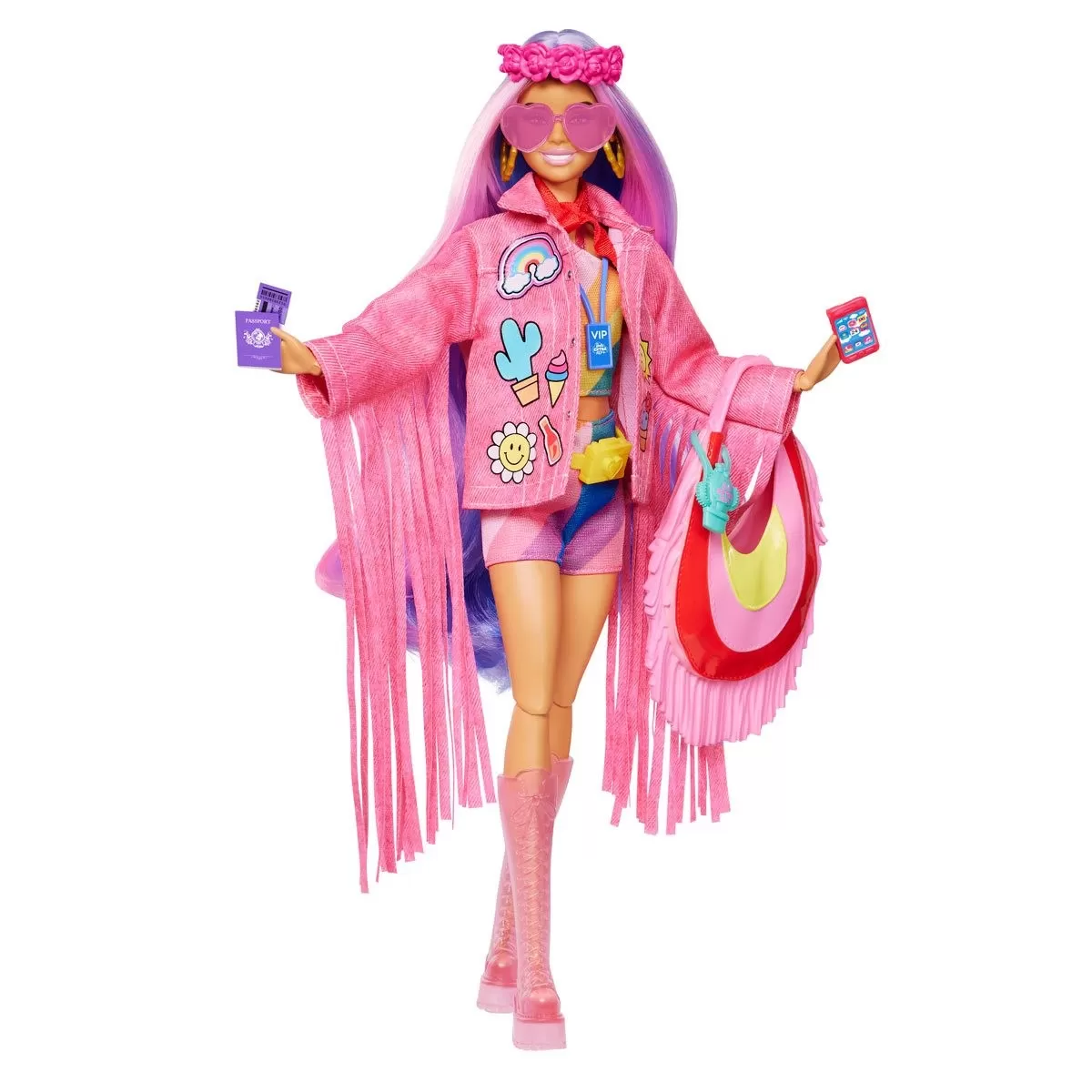 Papusa Barbie Extra Fly La Festival, 1 bucata, Barbie