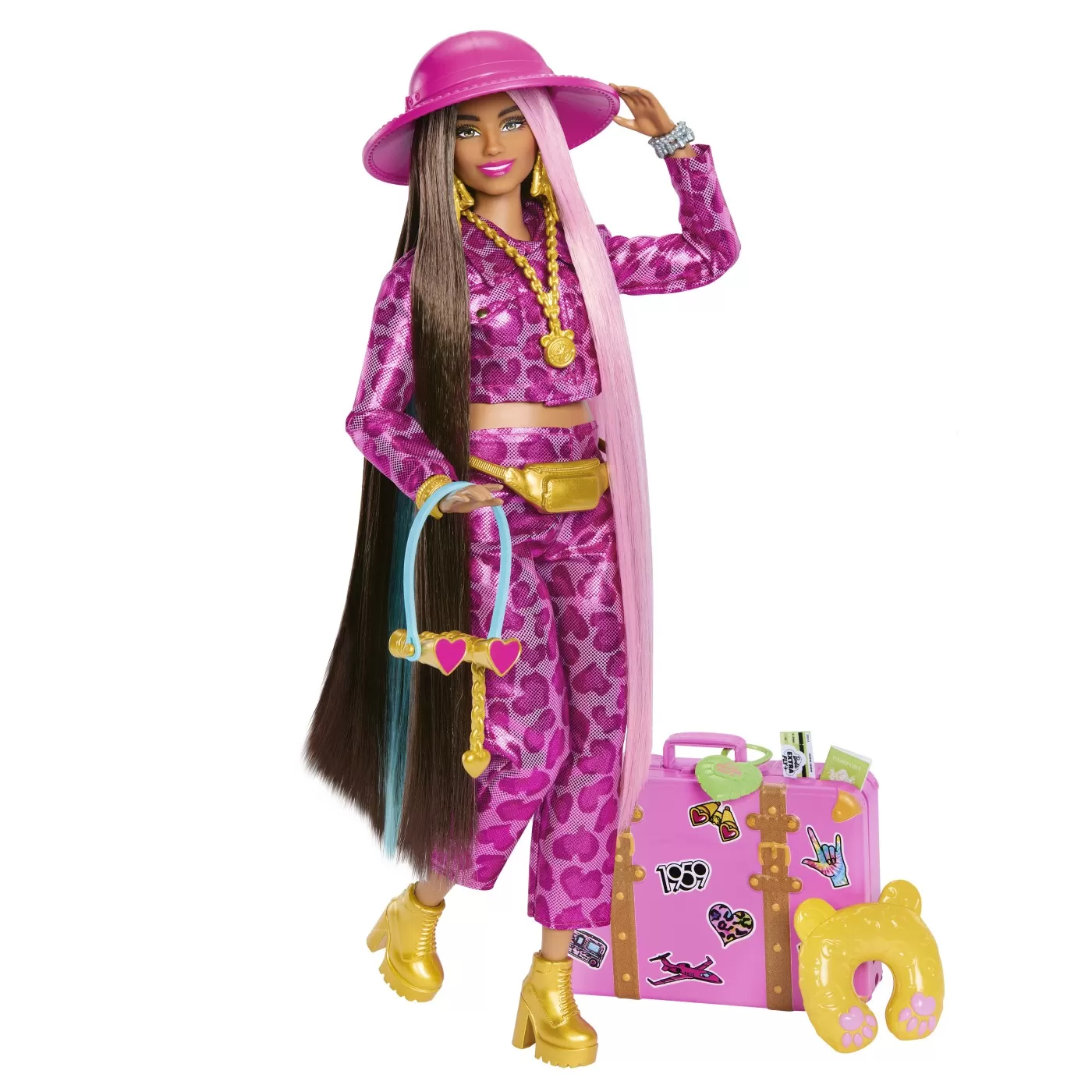 Papusa Barbie Extra Fly In Safari, 1 bucata, Barbie