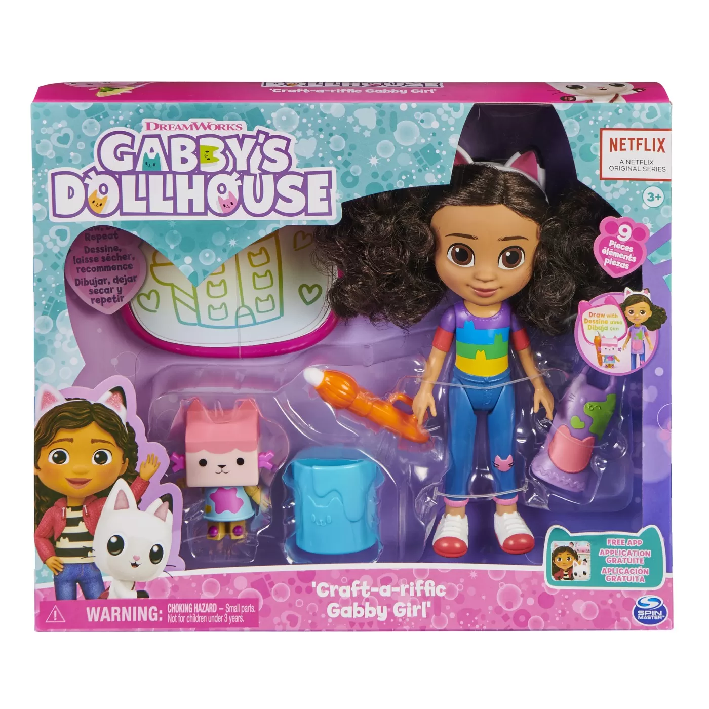 Set de joaca papusa si accesorii, Gabbys's Dollhouse