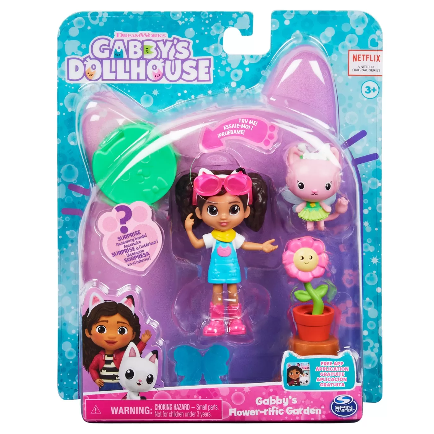 Set de joaca papusa Gabby cu pisicuta, Gabbys's Dollhouse