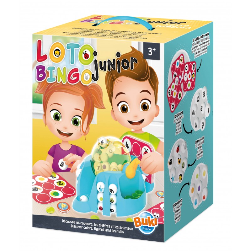 Joc pentru copii Bingo Junior, +3 ani, Buki