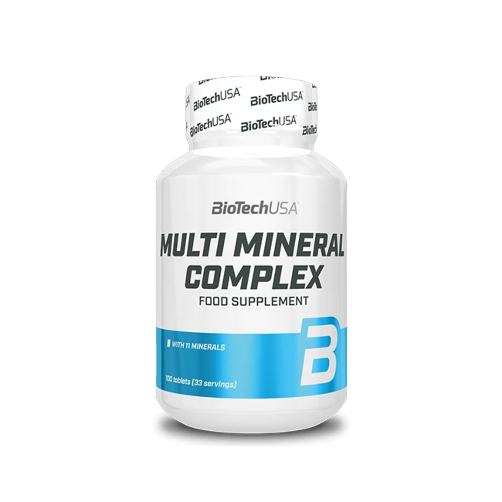 Multi Mineral commplex, 100 comprimate, BioTech USA