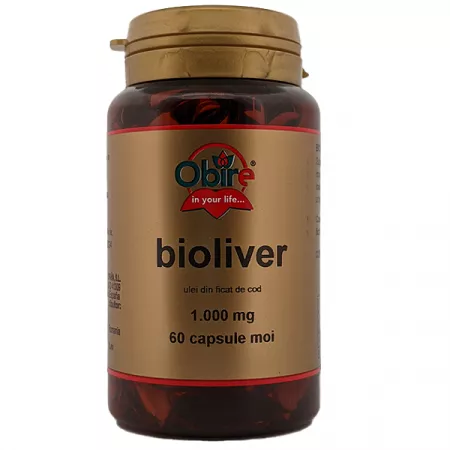 Bioliver, 1000 mg, 60 capsule, Obire