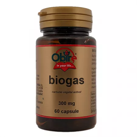 Biogas, 60 capsule, Obire