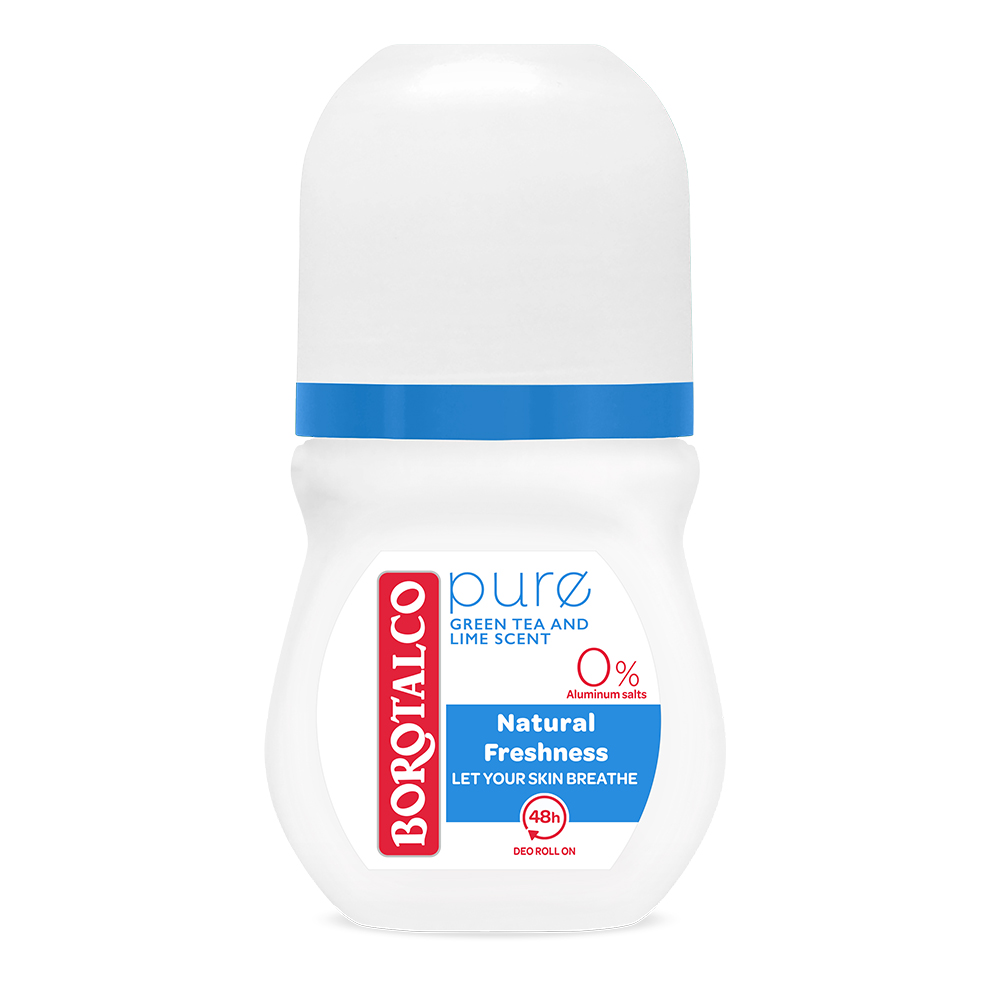 Deodorant roll-on Pure, 50ml, Natural Freshness, Borotalco