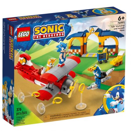 Atelierul lui Tail si avion Tornado Lego Sonic