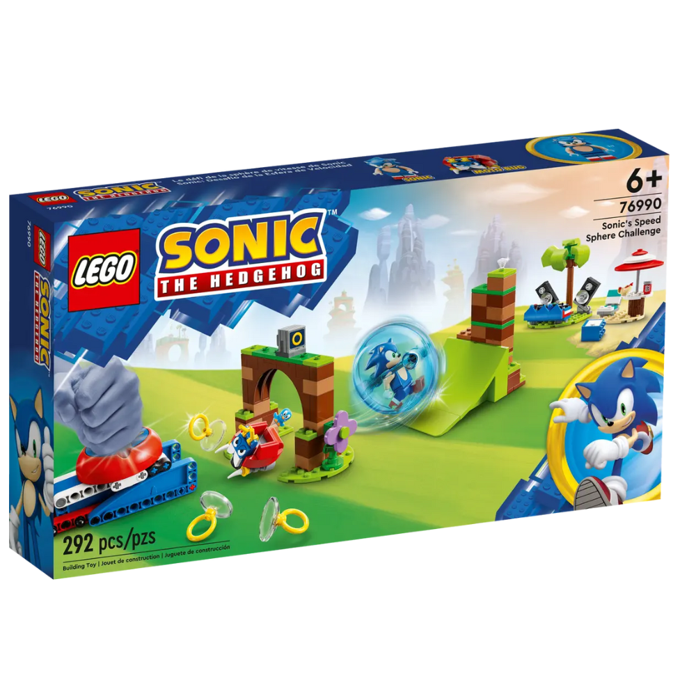 LEGO® Ideas - Sonic the Hedgehog™ - Dealul verde 21331, 1125 piese