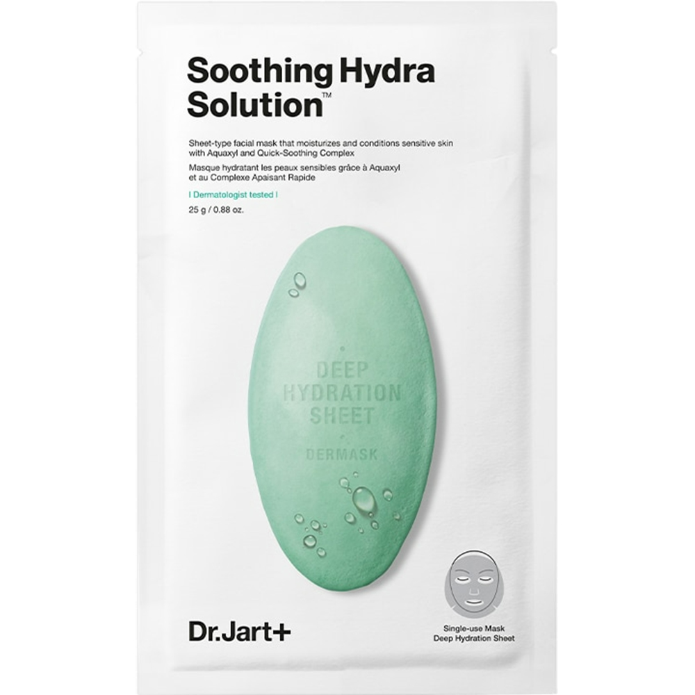 Masca hidratanta pentru fata Soothing Hydra Solution, 25g, Dr.Jart+